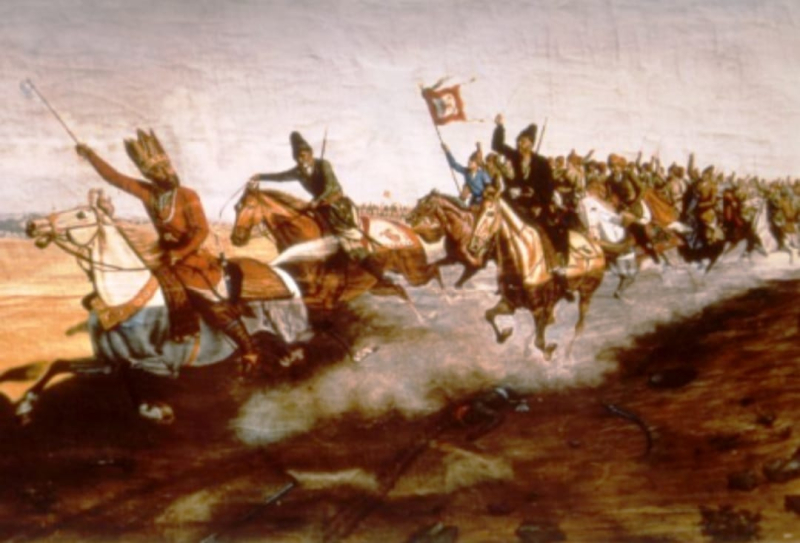 رسام ارژنگی - حمله نادرشاه